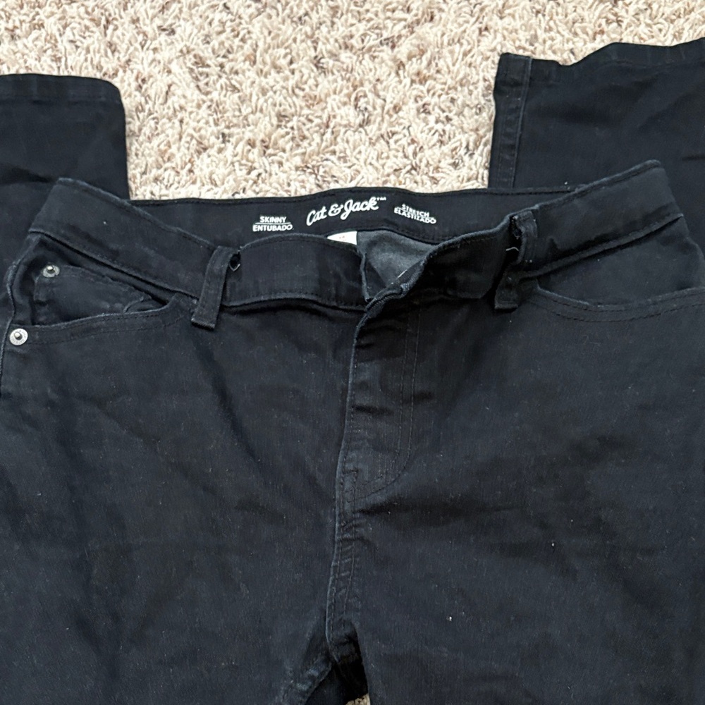 Cat & Jack Men's Dark Skinny Jeans